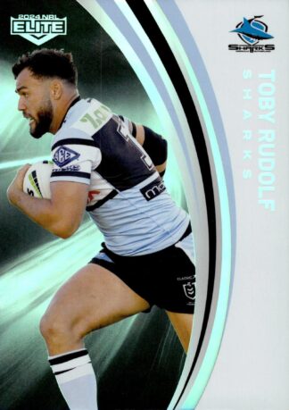 2024 NRL Elite Silver Specials - P035 Toby Rudolf Cronulla Sharks