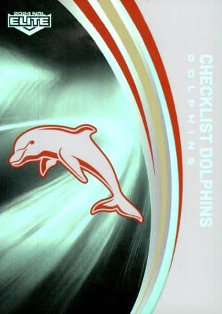 2024 NRL Elite Silver Specials - P037 Checklist Dolphins