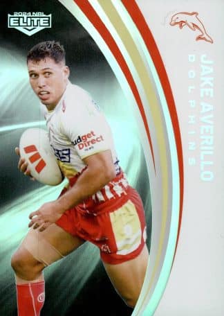 2024 NRL Elite Silver Specials - P038 Jake Averillo Dolphins