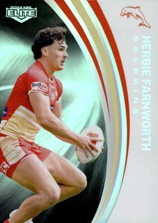 2024 NRL Elite Silver Specials - P040 Herbie Farnworth Dolphins