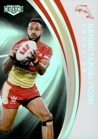 2024 NRL Elite Silver Specials - P045 Hamiso Tabuai-Fidow Dolphins