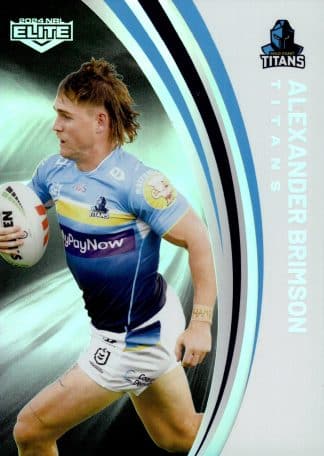 2024 NRL Elite Silver Specials - P047 Alexander Brimson Gold Coast Titans
