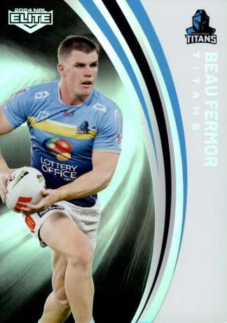 2024 NRL Elite Silver Specials - P050 Beau Fermor Gold Coast Titans