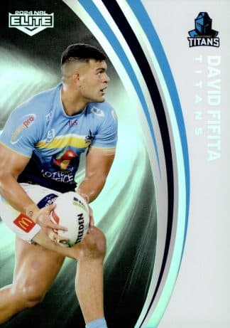 2024 NRL Elite Silver Specials - P051 David Fifita Gold Coast Titans