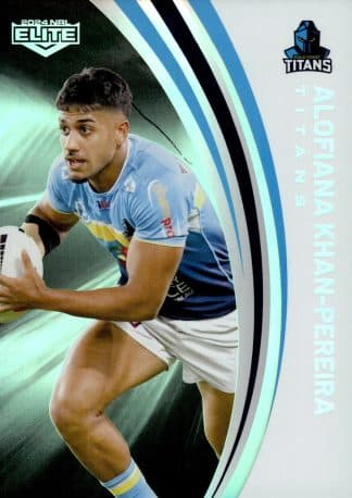 2024 NRL Elite Silver Specials - P053 Alofiana Khan-Pereira Gold Coast Titans