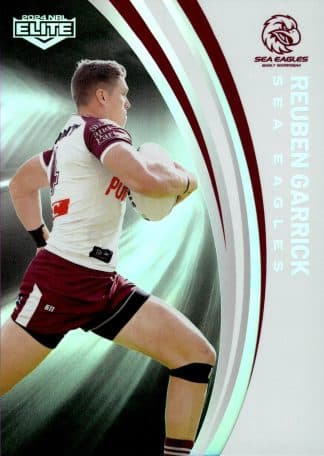 2024 NRL Elite Silver Specials - P058 Reuben Garrick Manly Sea Eagles