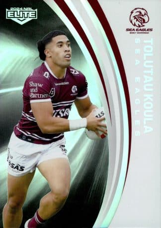 2024 NRL Elite Silver Specials - P059 Tolutau Koula Manly Sea Eagles
