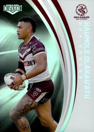 2024 NRL Elite Silver Specials - P060 Haumole Olakau'atu Manly Sea Eagles