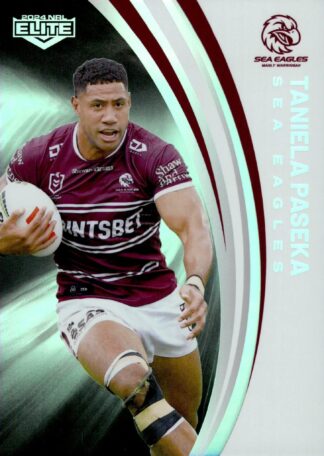 2024 NRL Elite Silver Specials - P061 Taniela Paseka Manly Sea Eagles