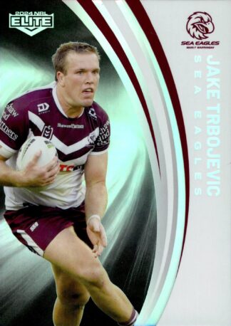 2024 NRL Elite Silver Specials - P062 Jake Trbojevic Manly Sea Eagles