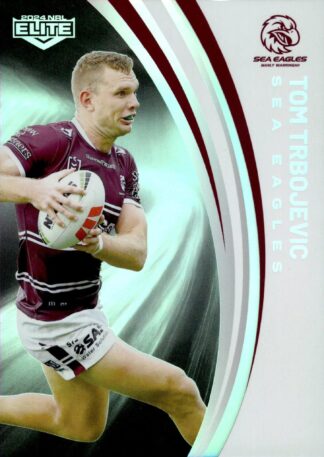 2024 NRL Elite Silver Specials - P063 Tom Trbojevic Manly Sea Eagles