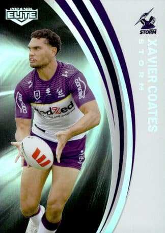 2024 NRL Elite Silver Specials - P065 Xavier Coates Melbourne Storm
