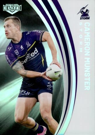 2024 NRL Elite Silver Specials - P070 Cameron Munster Melbourne Storm