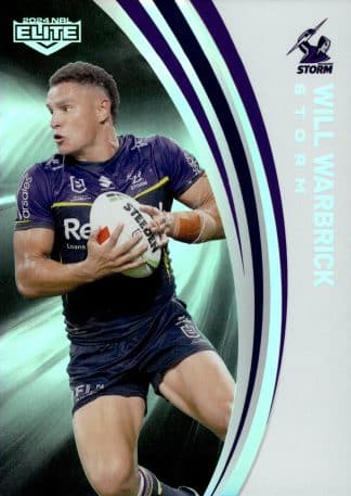 2024 NRL Elite Silver Specials - P072 Will Warbrick Melbourne Storm