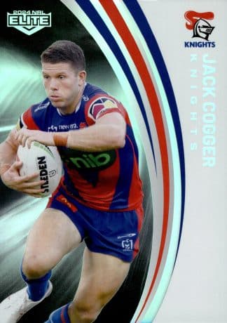 2024 NRL Elite Silver Specials - P075 Jack Cogger Newcastle Knights