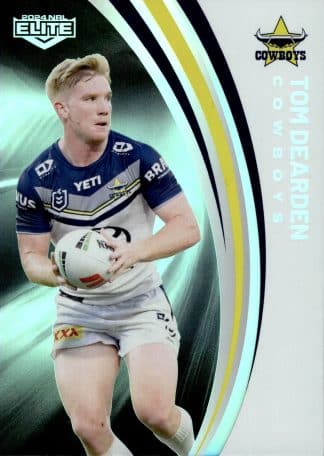 2024 NRL Elite Silver Specials - P084 Tom Dearden North Queensland Cowboys