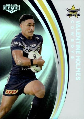 2024 NRL Elite Silver Specials - P086 Valentine Holmes North Queensland Cowboys