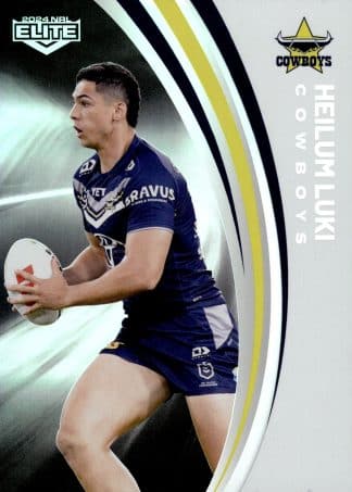 2024 NRL Elite Silver Specials - P087 Heilum Luki North Queensland Cowboys