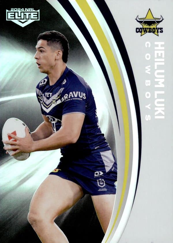 2024 NRL Elite Silver Specials - P087 Heilum Luki North Queensland Cowboys