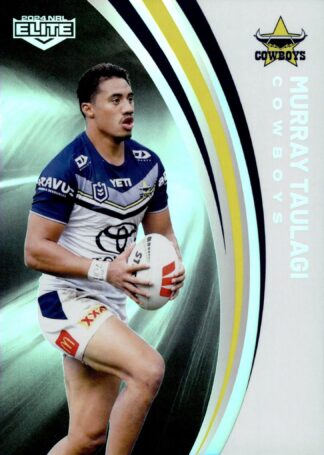 2024 NRL Elite Silver Specials - P090 Murray Taulagi North Queensland Cowboys