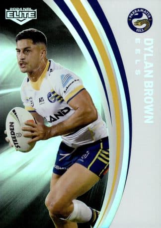 2024 NRL Elite Silver Specials - P092 Dylan Brown Parramatta Eels
