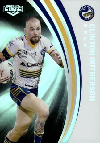 2024 NRL Elite Silver Specials - P094 Clinton Gutherson Parramatta Eels