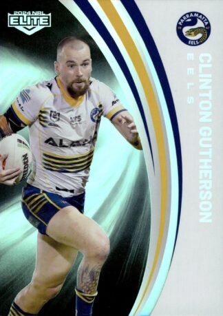 2024 NRL Elite Silver Specials - P094 Clinton Gutherson Parramatta Eels