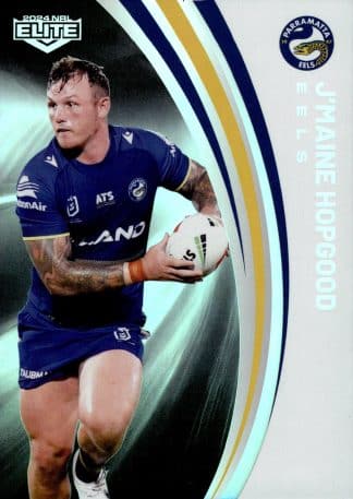 2024 NRL Elite Silver Specials - P095 J'maine Hopgood Parramatta Eels