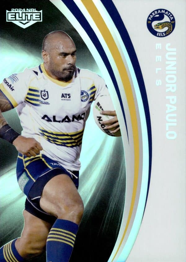 2024 NRL Elite Silver Specials - P097 Junior Paulo Parramatta Eels