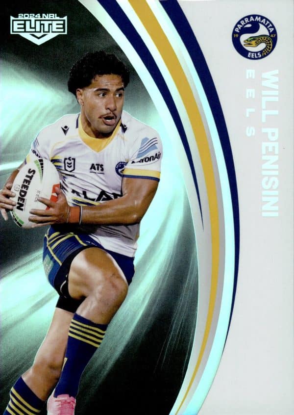 2024 NRL Elite Silver Specials - P098 Will Penisini Parramatta Eels