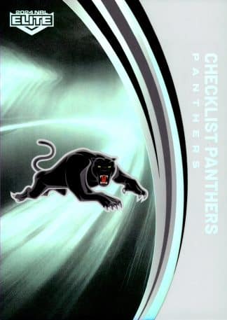 2024 NRL Elite Silver Specials - P100 Checklist Penrith Panthers