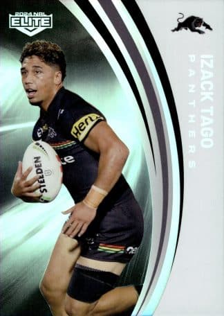2024 NRL Elite Silver Specials - P106 Izack Tago Penrith Panthers