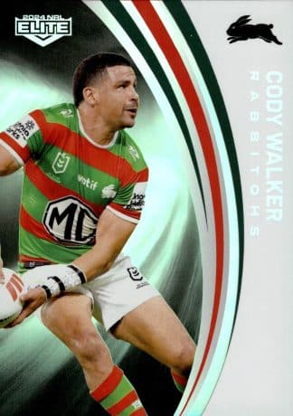 2024 NRL Elite Silver Specials - P116 Cody Walker South Sydney Rabbitohs