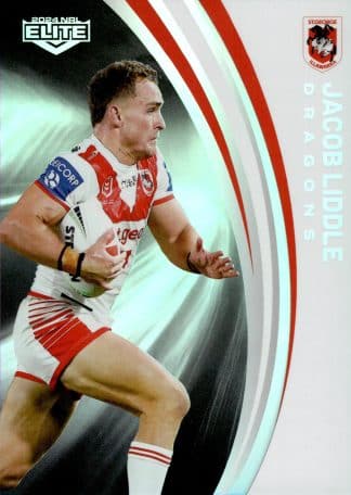 2024 NRL Elite Silver Specials - P123 Jacob Liddle St George Illawarra Dragons