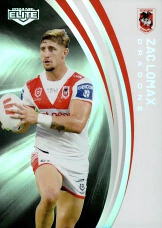 2024 NRL Elite Silver Specials - P124 Zac Lomax St George Illawarra Dragons