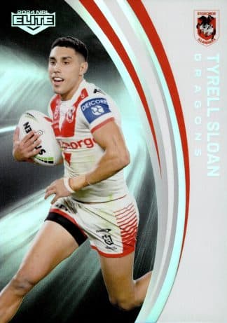 2024 NRL Elite Silver Specials - P126 Tyrell Sloan St George Illawarra Dragons