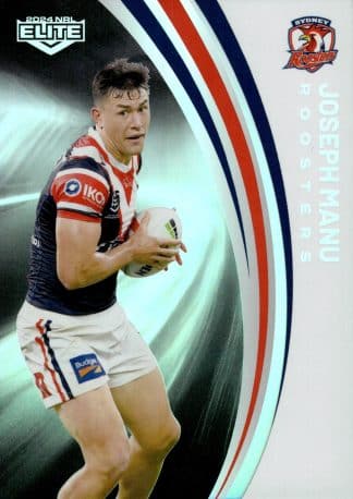 2024 NRL Elite Silver Specials - P129 Joseph Manu Sydney Roosters