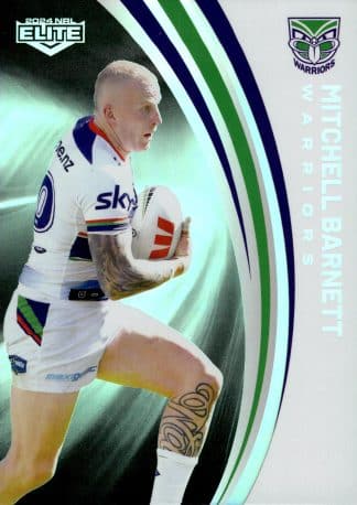 2024 NRL Elite Silver Specials - P137 Mitchell Barnett Warriors