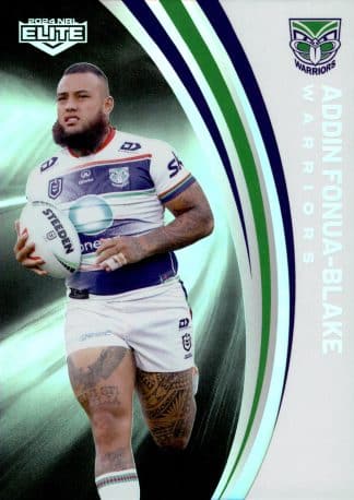 2024 NRL Elite Silver Specials - P139 Addin Fonua-Blake Warriors