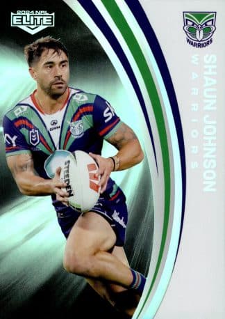 2024 NRL Elite Silver Specials - P141 Shaun Johnson Warriors