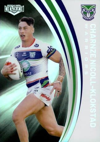 2024 NRL Elite Silver Specials - P142 Charnze Nicoll-Klokstad Warriors