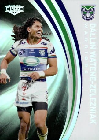 2024 NRL Elite Silver Specials - P144 Dallin Watene-Zelezniak Warriors