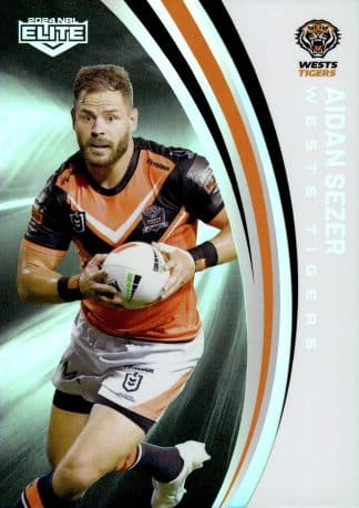 2024 NRL Elite Silver Specials - P151 Aidan Sezer Wests Tigers