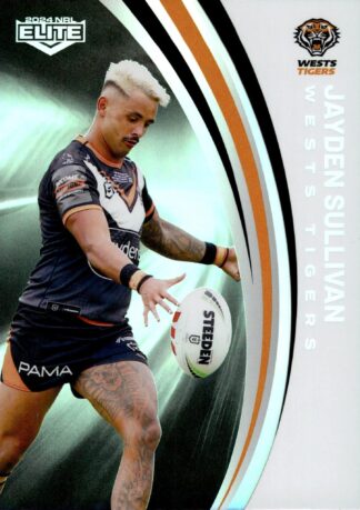 2024 NRL Elite Silver Specials - P152 Jayden Sullivan Wests Tigers