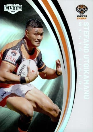 2024 NRL Elite Silver Specials - P153 Stefano Utoikamanu Wests Tigers