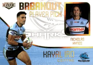 2024 NRL Elite Breakout Player Picks - BP04 Kayal Iro Cronulla Sharks