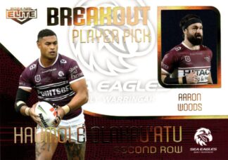 2024 NRL Elite Breakout Player Picks - BP07 Haumole Olakau'atu Manly Sea Eagles