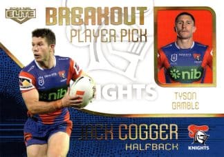 2024 NRL Elite Breakout Player Picks - BP09 Jack Cogger Newcastle Knights