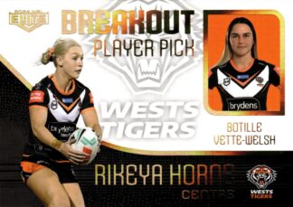 2024 NRL Elite Breakout Player Picks - BP27 Rikeya Horne Wests Tigers