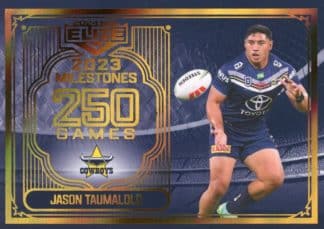 2024 NRL Elite Milestone Case Card - CC10 Jason Taumalolo North QLD Cowboys